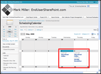 Calendar View
