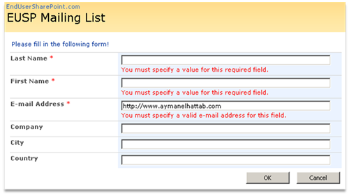 Creating Mailing Lists Part 3