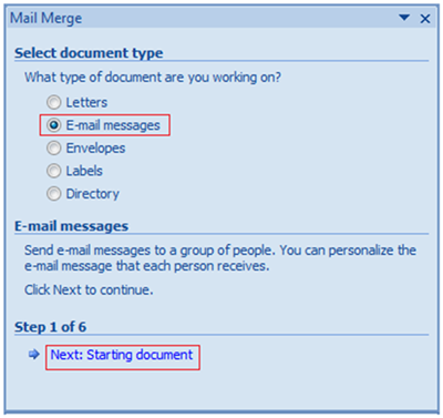 Creating Mailing Lists Part 6