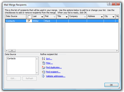 Creating Mailing Lists Part 6
