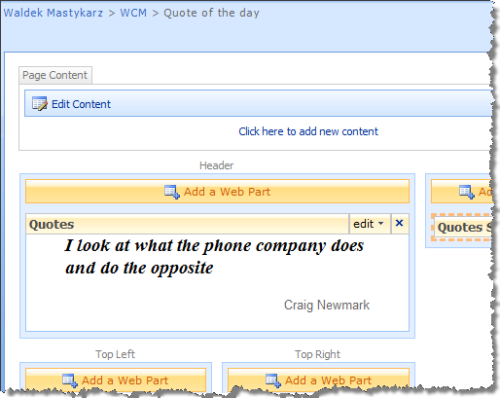 jQuery: Quote of the Day