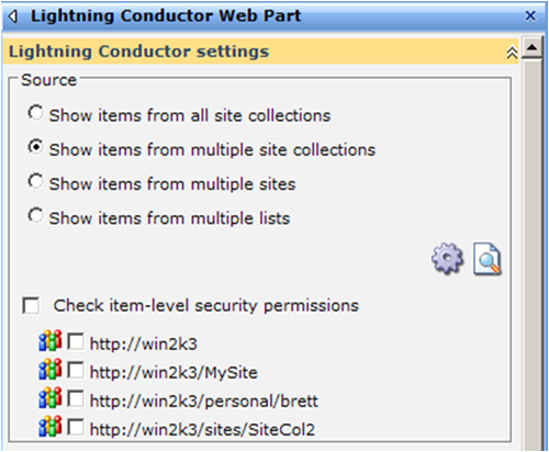 Aggregating Across Site Collections